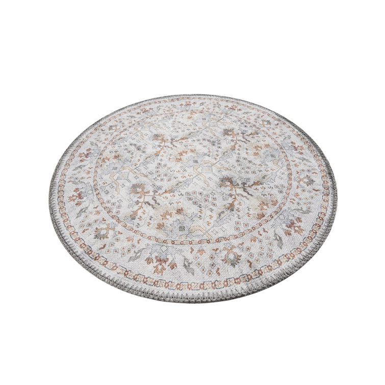 Lurene Performance Chenille Floral Indoor Rug