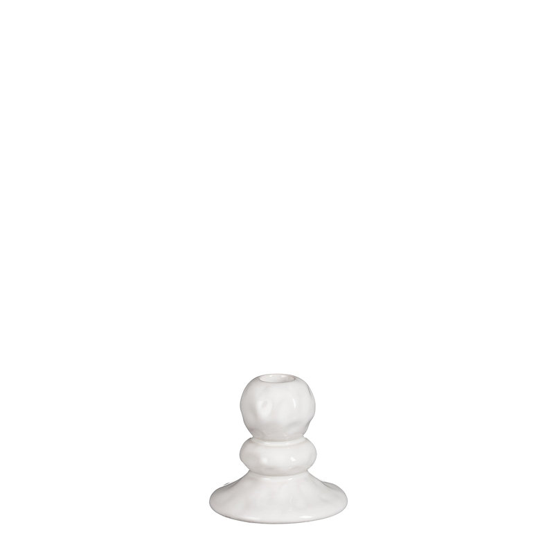 3.75'' H Porcelain China Tabletop Candlestick