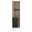 Audra Corner Bar Cabinet Six Built-in Wine Rack, Two Shelves, Four Shelves With Door