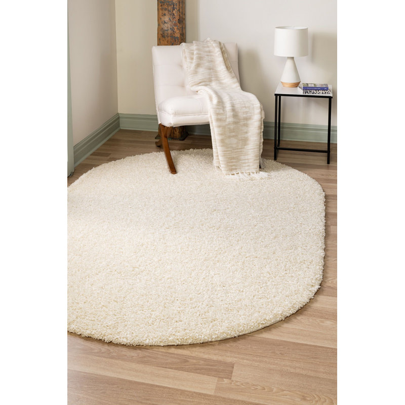 Sybil Striped Indoor Rug, Oval 5' x 8'