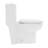 1.1/1.6 GPF Dual-Flush Elongated One-Piece Toilet with Ceramic Glazed Surface(Soft Close Seat Included)