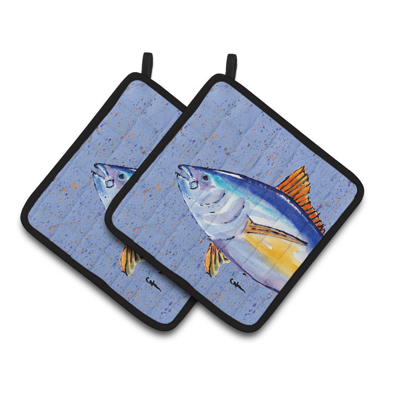 Caroline's Treasures Tuna Polyester Potholder