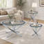 Ensemble de table basse et de table d'appoint 3 pièces Connors
