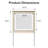 Smart LED Vanity Mirror With 3-Color Light-818392354