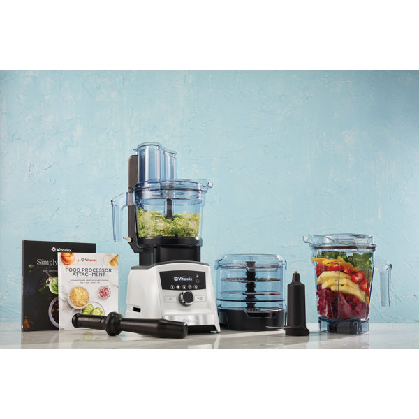 Vitamix A2500 BPA-Free White Blender with Food Processor