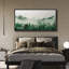 «Woodland Forest Landscape Green Mountain Mist Forest Nature Landscape», reproduction d'art sur toile-98042545-111176843
