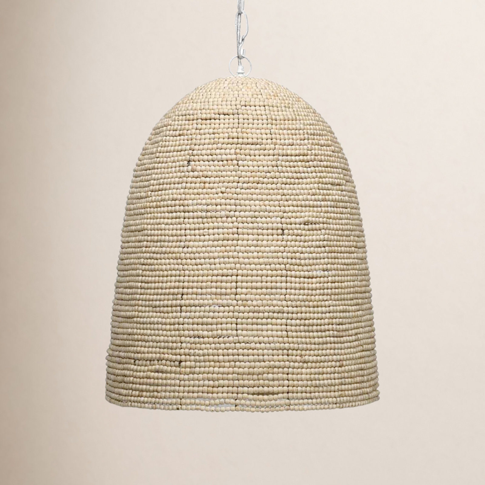 Preston Single Light Wood Dimmable Pendant
