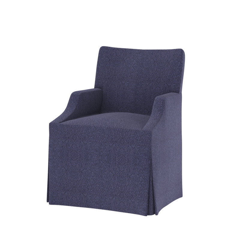 Lia Upholstered Arm Chair, Dutton Indigo (Performance fabric) 1352-54