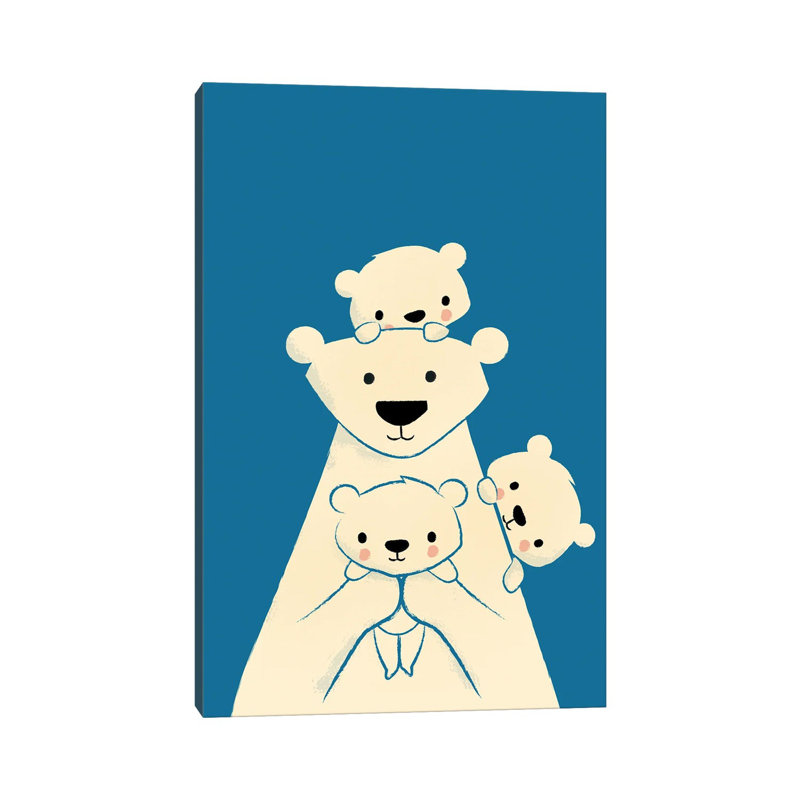 Papa Bear by Jay Fleck - Wrapped Canvas Print, 66.04 cm H x 45.72 cm W x 1.91 cm D