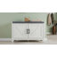 Banc de rangement 47,2 po avec rangement pour chaussures, banc d'entrée à 2 niveaux avec tablette réglable et coussin amovible-1918712398