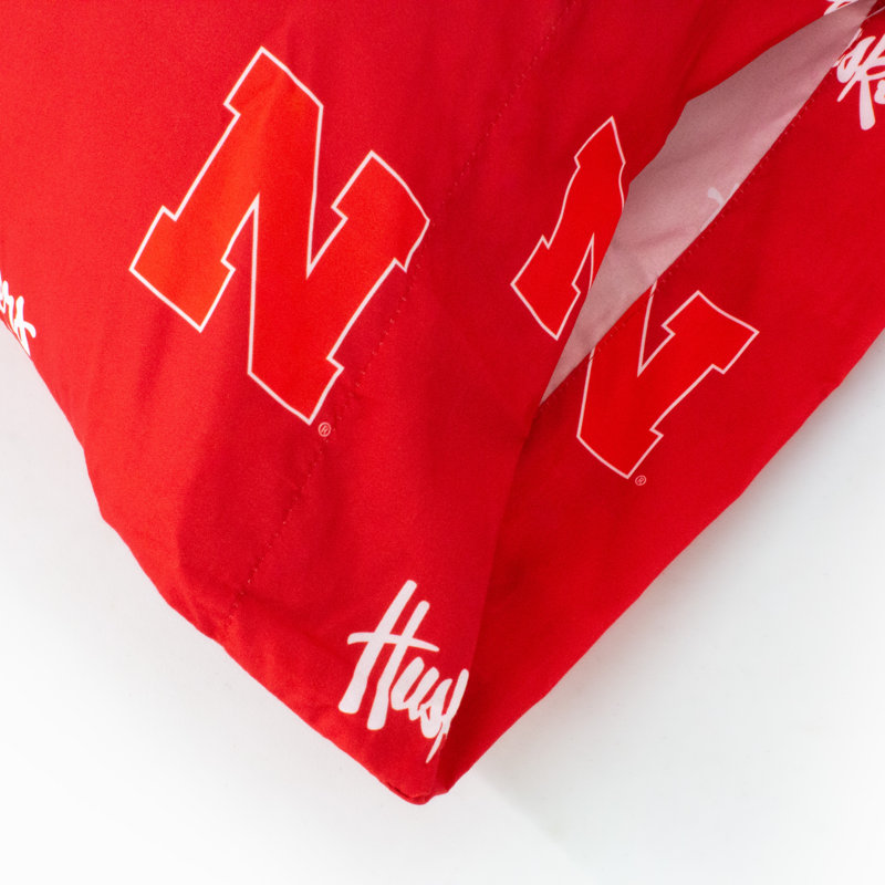 Collegiate NCAA Microfiber Sateen - Set of 2, King