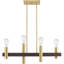 Lustre linéaire à 4 lumières-1168963868