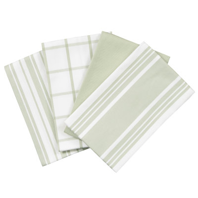 All-Clad Woven Bistro Kitchen Towels (Set of 4)