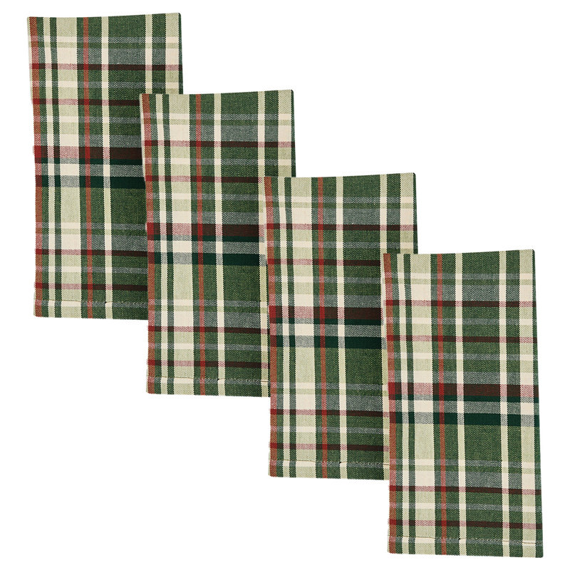  Ensemble de 4 serviettes de table Roycroft