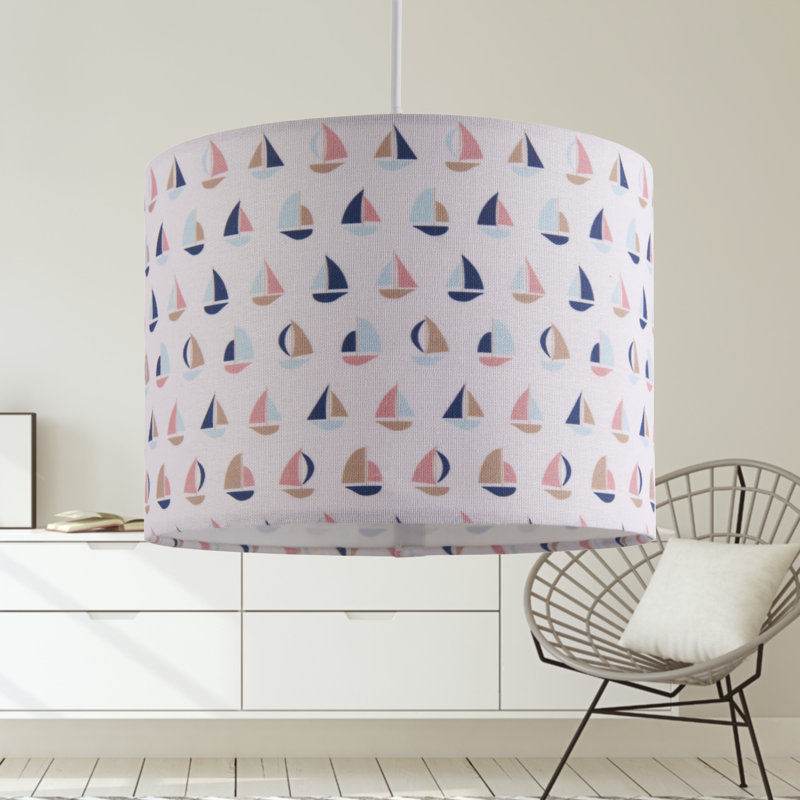18 cm H Drum Fabric Lamp Shade