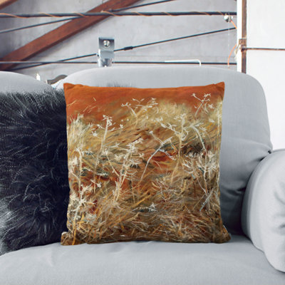 Thistles Scatter Cushion with Filling