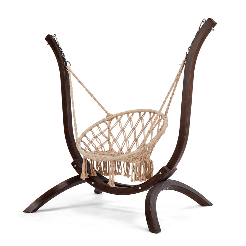 Support pour hamac 55 po x 57 po pour l'intérieur et l'extérieur 
