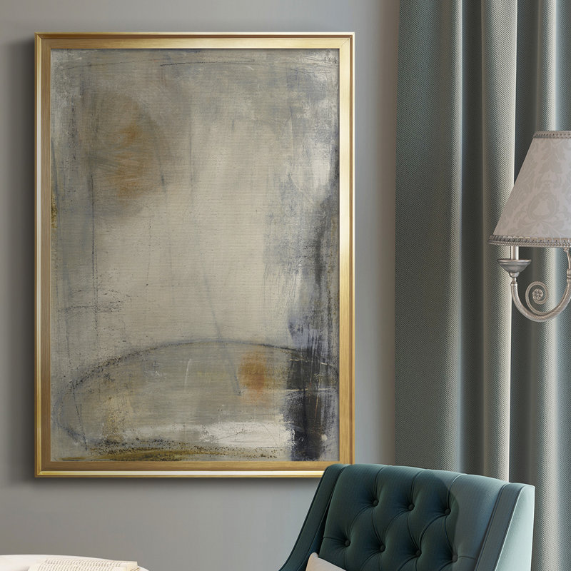 " Sledge Hammer ", Gold, 42.5" H x 30.5" W x 1" D
