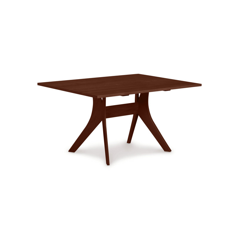 Audrey Solid Wood Fixed Top Table, 60" L x 40" D, Cognac Cherry