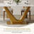 Modern 71" Dining Table Set With Sintered Stone Top And 6 Fully Assembled Chairs