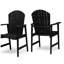 Ensemble de 2 chaises d'extérieur résistantes aux intempéries Adirondack-977149031