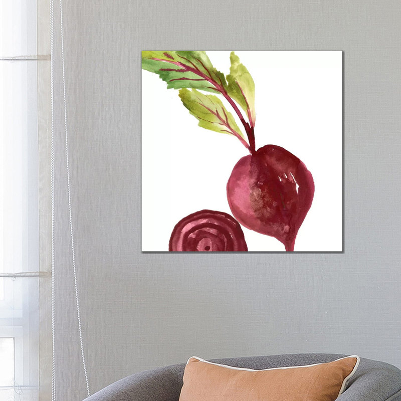 Beet by Asia Jensen - Wrapped Canvas Painting