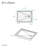 Carre 48" x 36" Acrylic White, Single-Threshold, Right Drain, Shower Base-100354285-100354286