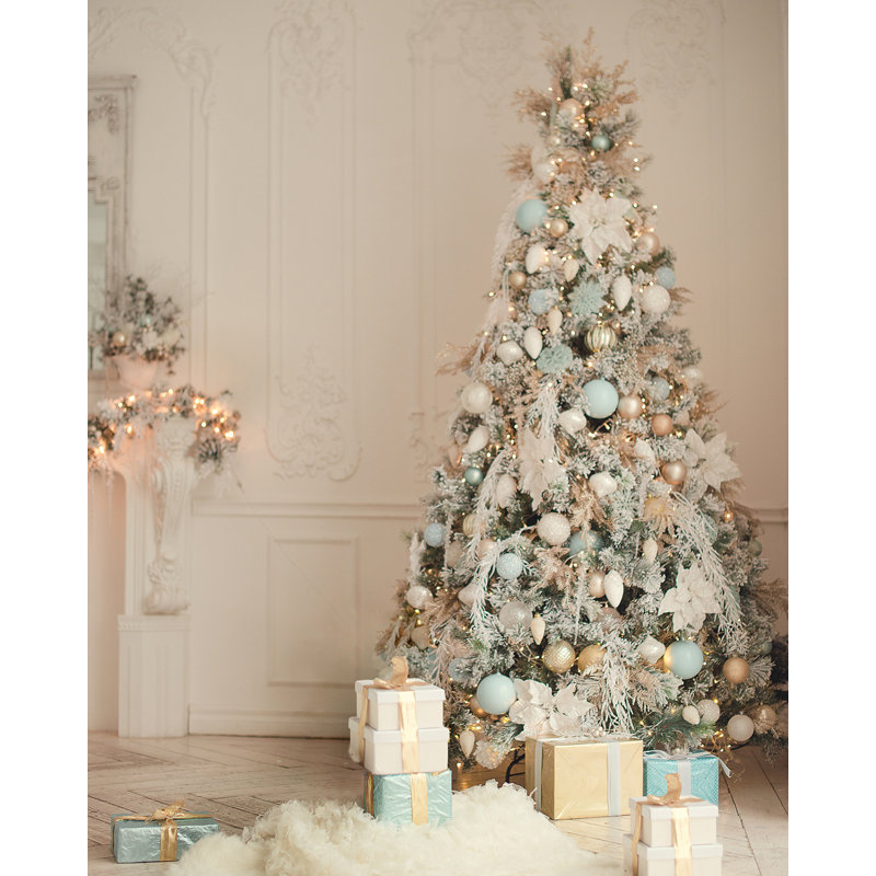 Arbre de Noël artificiel enneigé, H 72 po