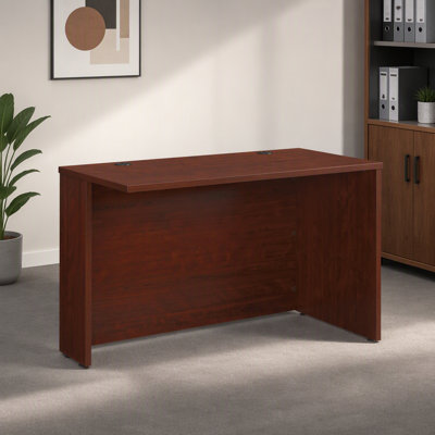 Bureau 48 po x 24 po, finition rouge