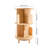 Debralyn 2- Tier 360° Rotating Bookshelf Bookcase Storage Shelf