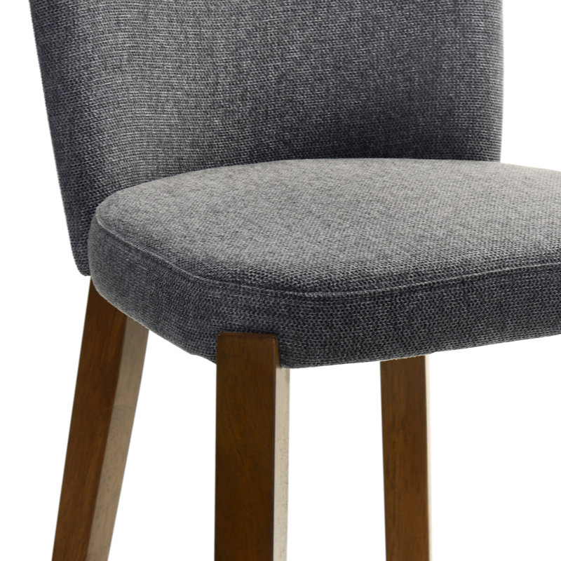 Tabouret de comptoir 26 po Larsen Illeigh, Brun, gris