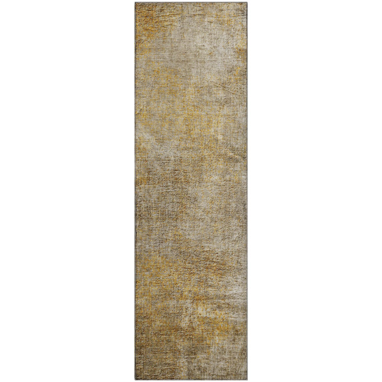 Premium Machine Washable Cerrito AMF593 Beige Rug