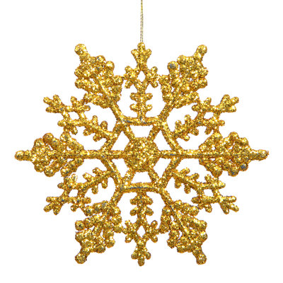 Glitter Snowflake Ornament
