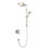 Système de douche complet thermostatique avec valve brute Raindance