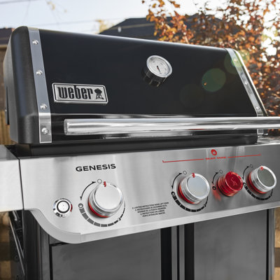 Weber Genesis E-325 Gas Grill Liquid Propane Black