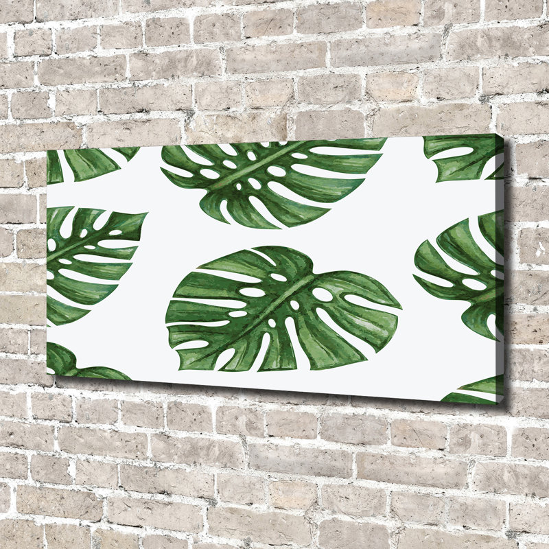 Monstera - Wrapped Canvas Print
