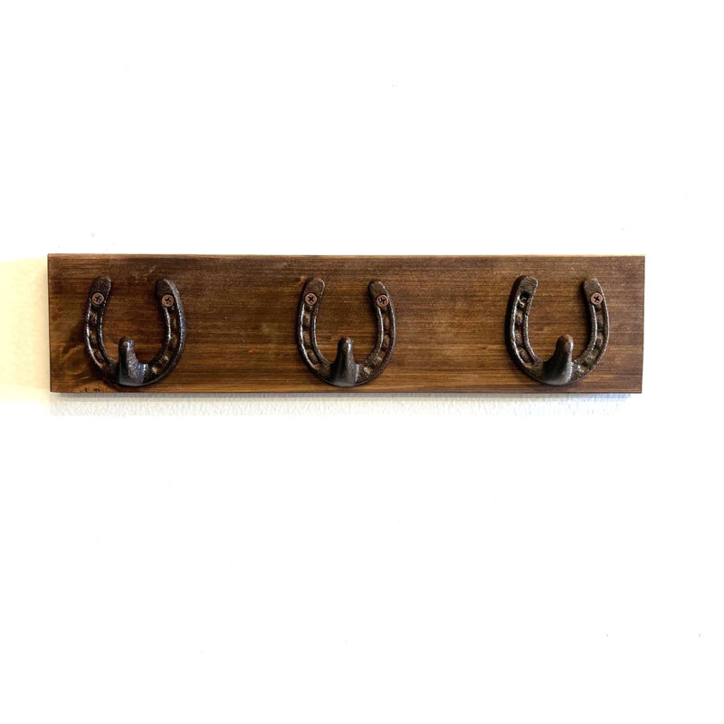 Georgio Solid Wood Wall 4 - Hook Wall Mounted Coat Rack