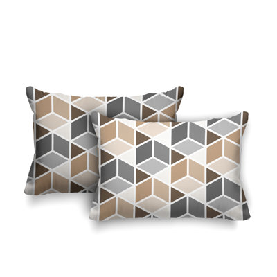 Coussin cubique intérieur / extérieur Cubana