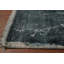 Tapis moderne fait à la main à motif abstrait 5 x 8