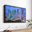 «Miami Downtown Skyline Aérien, art mural»-1913816486
