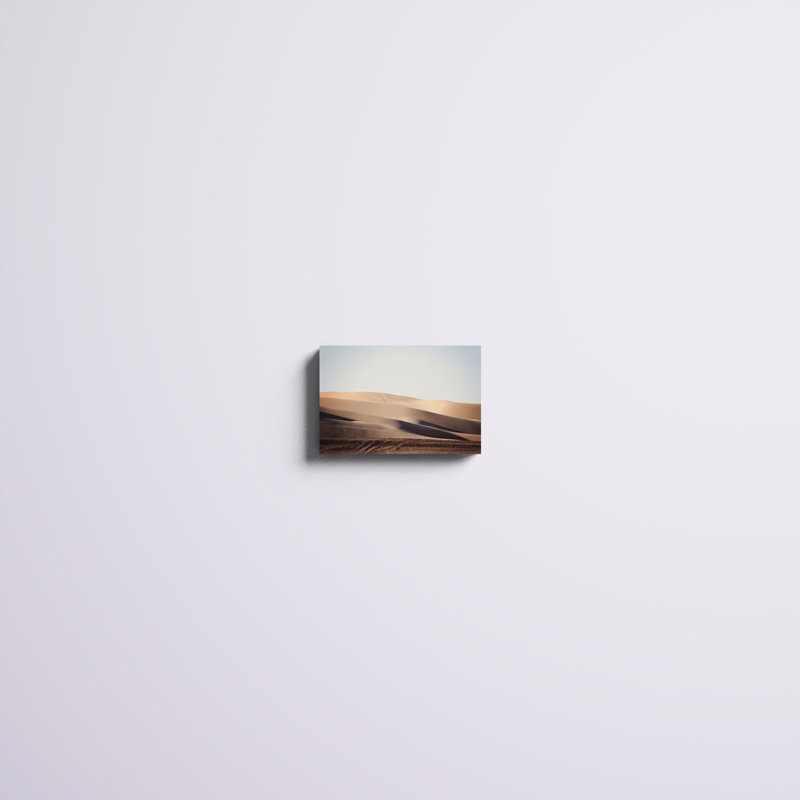 «Sand Dunes I», photographie sur toile, H 8 po x l 12 po