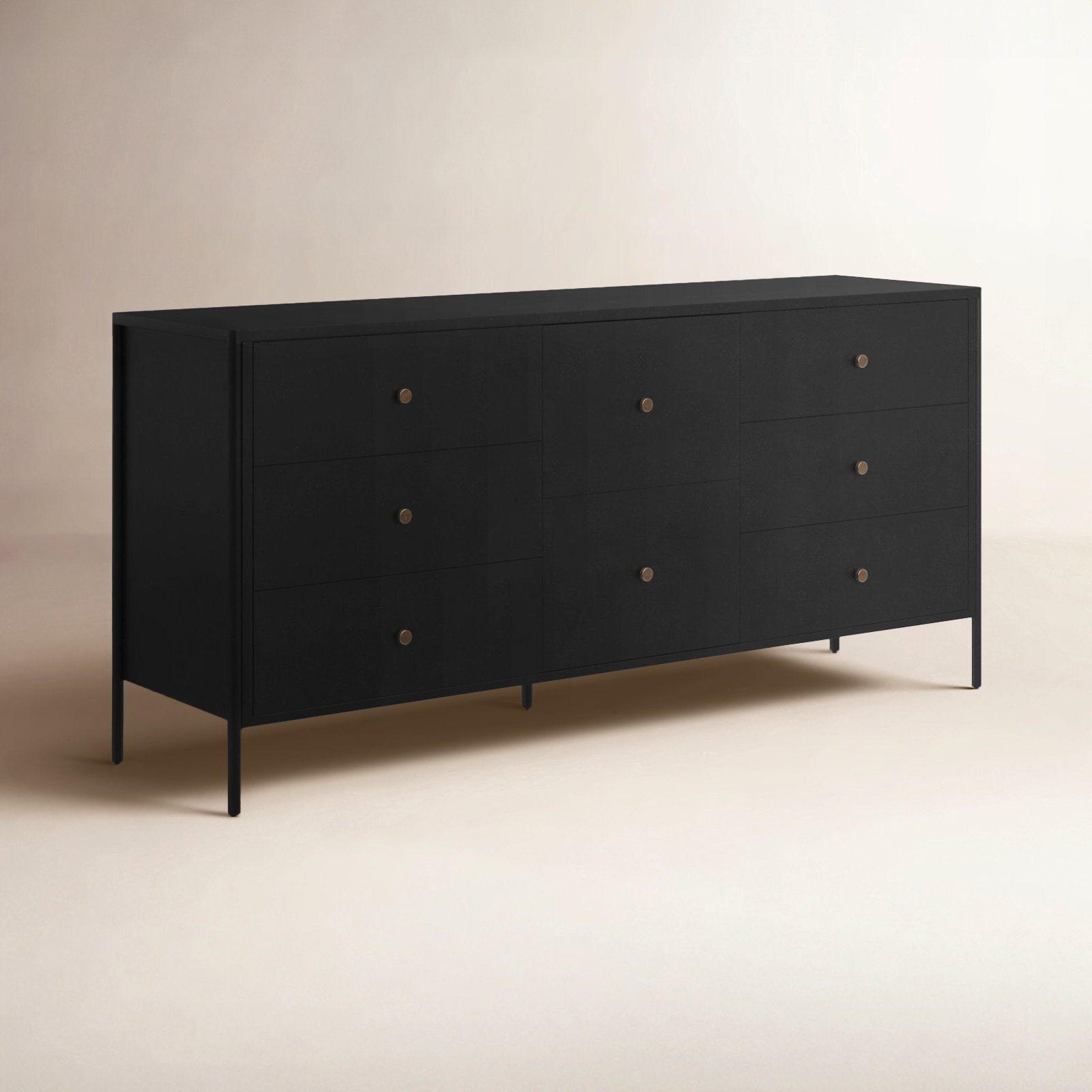 Acer 70 " Iron Double Dresser
