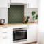 Clarion 30cm x 30cm PVC Mosaic Tile in Green
