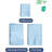 4 Piece 400 Thread Count Cotton Sheet Set – Extra Deep Pocket, Cooling, Breathable & Soft Bedding-106537227-106537232