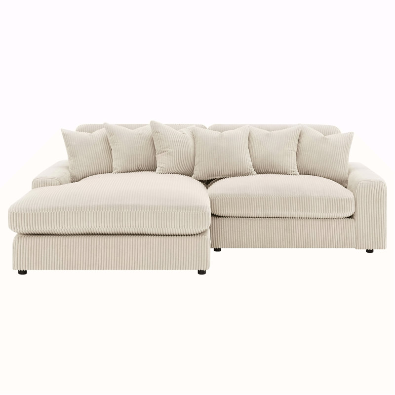 Upton Sand Reversible Sectional Sofa
