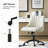 Kater Modern Tilting Rock Office Chair with Swivel and Tufted Back-101894016