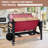 Raychee 54” 2-in-1 Swivel Multi Game Table - Billiards, Foosball, Combo Game Table Set For Adults Kids, Game Room, Friends & Family