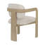 Table de salle à manger moderne avec finition chêne 7pc-130825096