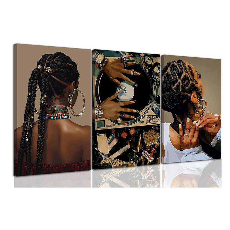 3 Piece Wrapped Canvas Print