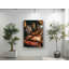 Art japonais sur toile de chef japonais, décoration murale culinaire pour la cuisine, impression d'art de restaurant, photographie de préparation de sashimis, gourmet authentique-2104138878